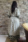 Zaida Smock Dress Olive